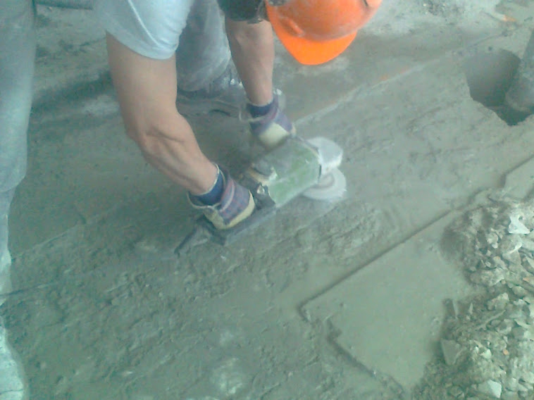 Kecskemét - Mercedes gyár, betonvésés 7