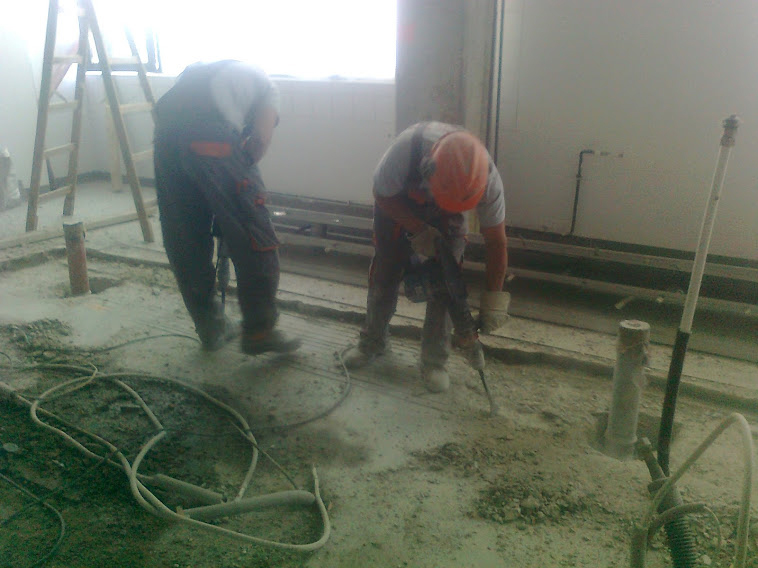 Kecskemét - Mercedes gyár, betonvésés 8