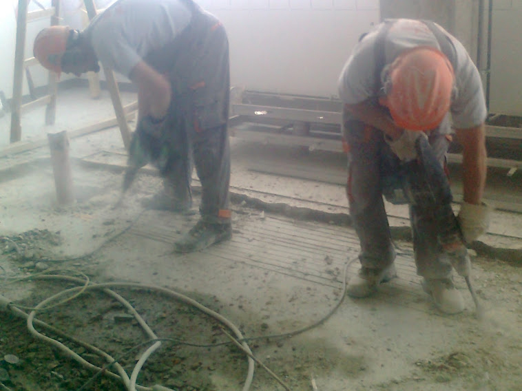 Kecskemét - Mercedes gyár, betonvésés 9