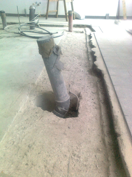 Kecskemét - Mercedes gyár, betonvésés 12